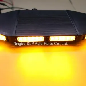 21 Inch Amber Magnet Emergency Warn Hazard Security Strobe LED Light Bar Roof thumbnail-1