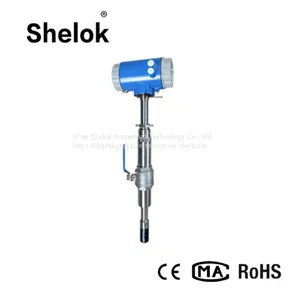 Insertion Type Dn500 Dn1200 Integrated Sanitary Clamp Electromagnetic Flow Meter Transmitter thumbnail-1