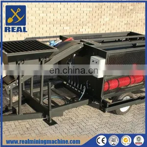 HPC Mobile Gold Trommel Washing Plant Mini Mobile Gold Washing Plant thumbnail-2