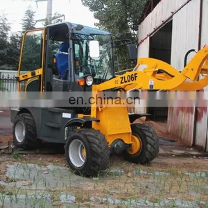 ZL06F 0.6ton Mini Front End Loader for Sale thumbnail-6