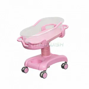AG-CB011 Easy-to-move Plastic Hospital Infant Medical Baby Crib thumbnail-1