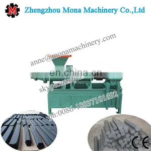 Capacity of 1000kg/h Charcoal Bars / Coal Sticks Briquetting Extruder Machine thumbnail-3