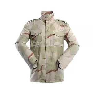 Waterproof Us Army Woodland Camo Military Parka M65 Field Jacket thumbnail-1