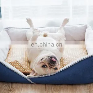 Pet Supplies Luxury Dog Bed Super Soft Velvet Dog Bed Washable Pet Bed With Removable Cover thumbnail-3