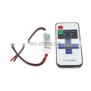 11key Wireless DC5-24V Mini Dimmer RF Remote Control for 3528 5050 RGB LED Strip thumbnail-1