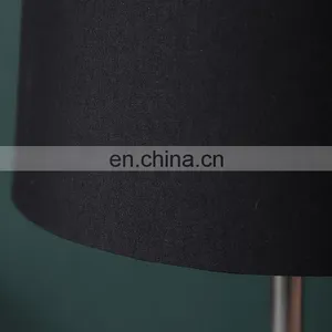 Modern Luxury Metal Base Bedside Lamp Wholesale Hotel Home Decor Custom Desk Lamp thumbnail-4