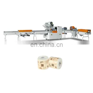 Fully Automatic Single Roll POF Film Toilet Paper Packing Machine thumbnail-1
