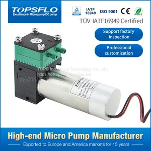 TOPSFLO 15000H Life Brushless Motor DC Mini High Pressure Air Compressor Pump Factory thumbnail-1
