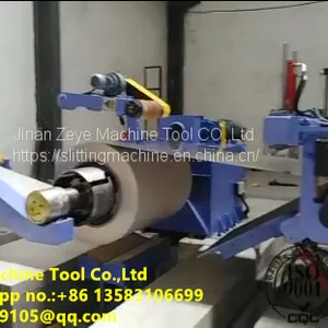CNC Hydraulic Cut To Length Line ZCL-2X1600 thumbnail-1