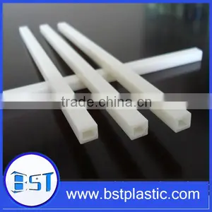 Milk White Plastic PVC Small Square Tubes thumbnail-1