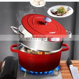 Home Supplies Custom Eco Friendly Wholesale Unique Turkish Food Metal Small Kitchen Non Stick Cast Iron Cook Pots thumbnail-2