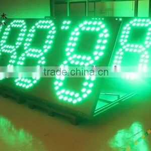 High Brightness Big Digital 8 Oil Gas Station Led Price Sign thumbnail-1