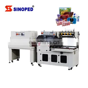 Water Bottles Shrink Sleeve Package Automatic Heat Tunnel Shrink Wrapping Machine for Books Bottle thumbnail-2