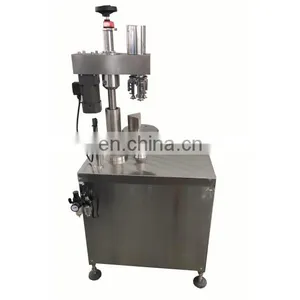 Electric Semi Automatic Capping Machine for Round Glass Bottles thumbnail-1