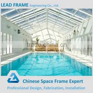 Prefabricated Steel Swimming Pool Roof thumbnail-2
