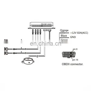 Promata DC 12V Speed Control PDC Parking Assist System Front Parking Sensor thumbnail-3