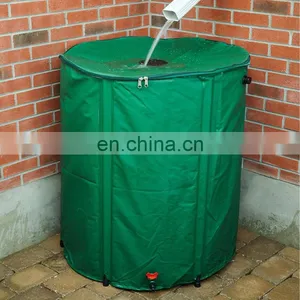Home Garden Foldable Water Rain Barrel Collapsible Frame Tank Bath Barrel thumbnail-3
