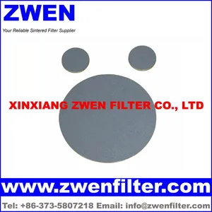 Ti Sintered Powder Filter Disc thumbnail-1