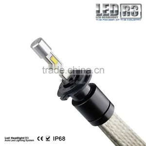 2016 Universal Type Plug&play no Fan R3 Led Headlight Bulbs 12v 35w for Any Cars thumbnail-4