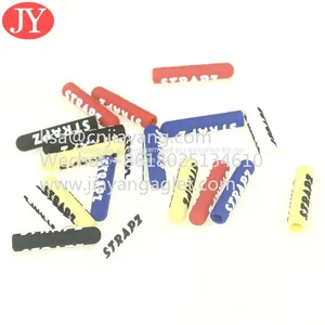 Custom Silicone Shoelace Aglet Plastic Lace Aglet Tipping for Hoodies Rubber Cord Ends thumbnail-5