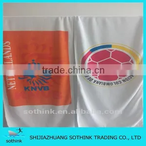 Trendy Custom Logo Cozy Light Weight Super Water Absorbing Microfiber Custom Sports Towel Supplier's Choice thumbnail-1