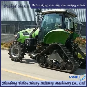 Triangle Track Assembly Tractor Modification Customized Paddy Field Passing Strength thumbnail-4