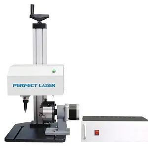 Aluminum Steel Metal Non-metal and Plastic Nameplate SLCD Control Rotary Dot Pneumatic Peen Engraving Machine thumbnail-3