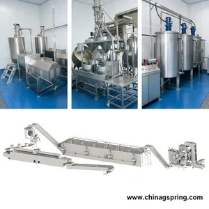 Fully Automatic Peanut Coating Roasting Production Line Stainless Steel for Snack Food Processing thumbnail-3