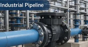 PVC Flange Check Valve JIS Standard Non Return Valve for Pipeline System thumbnail-4