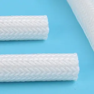 Silicone Rubber Inner, Fiberglass Outer Sleeving, 4kV 7kV High Voltage, 200℃ H Class thumbnail-2