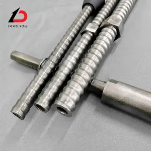 Threaded Hollow Anchor Bar Anchor Rods Full Thread Rebar Bolt thumbnail-2