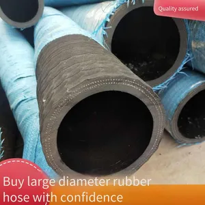 Langfeng 14-inch Buried and Suction Armored Rubber Hose With Large Diameter Steel Wire Skeleton, Corrosion-resistant and Wear-resistant, Timely Delivery thumbnail-1