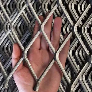 Expanded Metal Mesh for Filtration, 0.3mm Strand, 1x2mm Opening, 316L Stainless Steel, Precise Sieving thumbnail-4