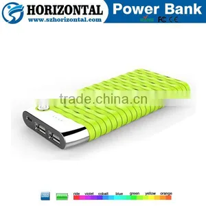 Manufactory Portable High Capacity Dual Usb Power Bank 12000mah With ce Rohs thumbnail-2