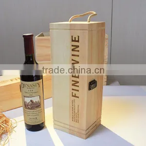 Hot New Products for 2015 Wooden Single Wine Glass Box thumbnail-1