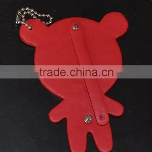 Factory Offer PU Leather Child Shape Tag Can be Decorated With DIY Slide Letters thumbnail-1