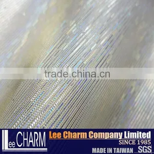 Baby Pink Laser Metallic Nylon Tulle Fabric thumbnail-5