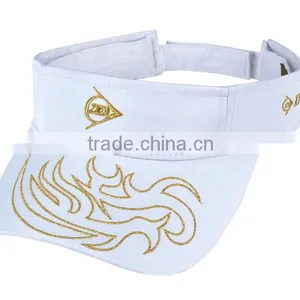 Custom Caps 100 % Cotton Embroidery Sun Caps Sun Visor thumbnail-3