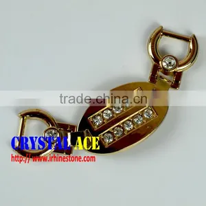 2015 Fashion Rhinestone Buckle, Crystal Rhinestone Ribbon Buckle for Bikini Decoration thumbnail-2