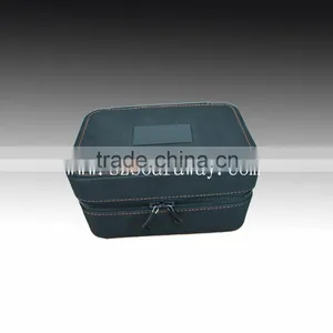 Personalized Luxury Single Watch Box With Leather Finishing Custom Logo Leatherette Watch Boxes thumbnail-1