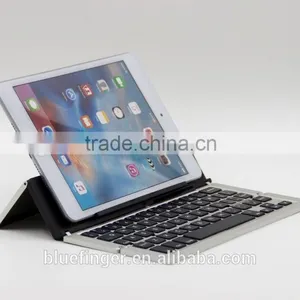 2015 Newest Design Universal Folding Bluetooth Aluminum Keyboard for All Tablets and Smart Phones thumbnail-2