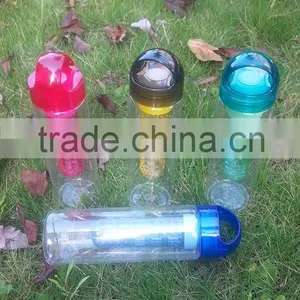 Colorful Tritan GYM Drink Bottle Sport Bottle Portable Bottle Tea Infuser Bottle Fruit Juice Water Bottle thumbnail-6
