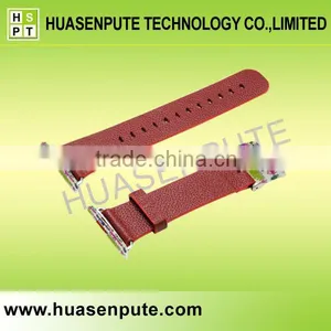 Luxury Genuine Leather Watch Strap for Apple Watch thumbnail-2