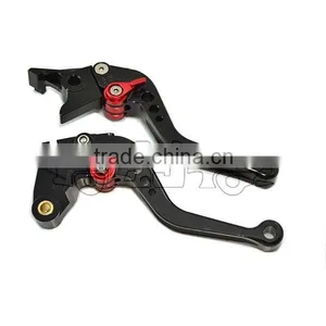 BJ-LS-002 Black Short Cnc Motorcycle Brake and Clutch Lever for FZ6 FAZER thumbnail-3