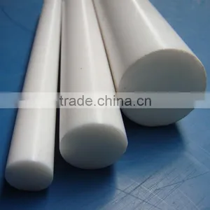 White Uhmw pe Polyethylene Plastic Rod Nylon Pom Rod With 20mm Diameter thumbnail-2