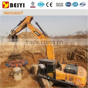 BEIYI Round Cutting Pile Machine, Concrete Pile Crusher, Hydraulic Pile Breaker thumbnail-3