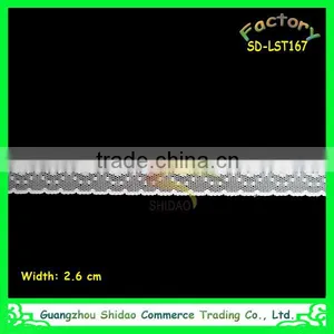 Wholesale Top Sale Lace Trim Nylon and Spandex Guipure Lace Trim thumbnail-2