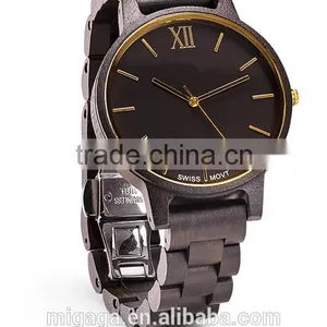 2016 Hot Sale Wood Watches Custom Logo Bamboo Watch Wood Watch thumbnail-1