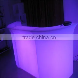 Bar Light up Table Bar Lighted Furniture Led Light Bar Table thumbnail-6