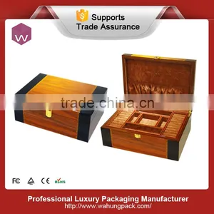 Elegant Jewel Box Wood With Lock thumbnail-1